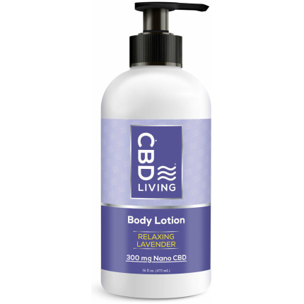 Cbd Lotion - Lavender / 16oz (300mg)