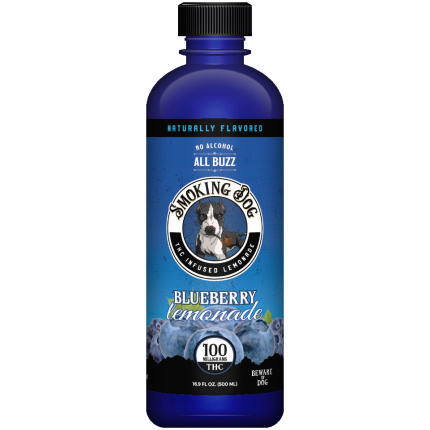 Smoking Dog THC Lemonade 100mg / Blueberry Lemonade
