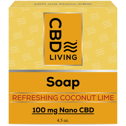 Cbd Soap - Coconut Lime 100 Mg