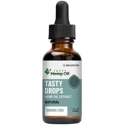 Tasty Drops 1oz (500mg) Natural