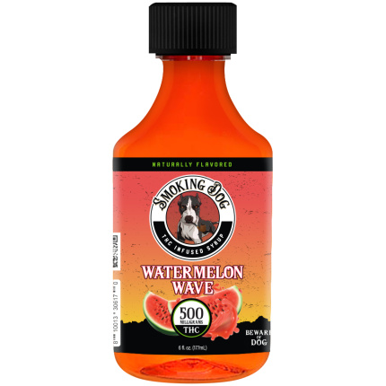 Smoking Dog Thc Syrup - Watermelon Wave - 500mg Thc